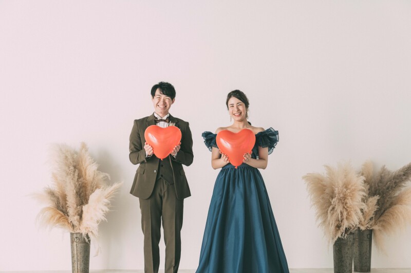 ハートのバルーン