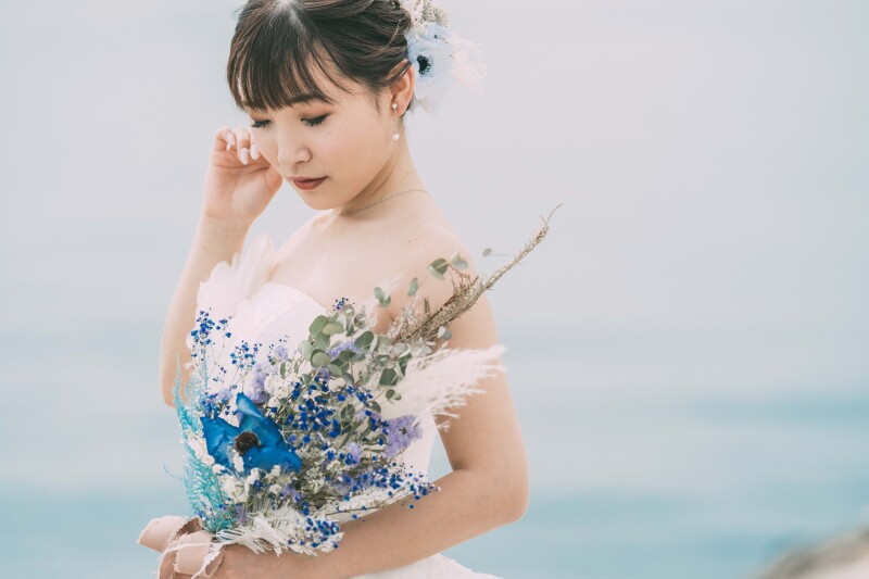 新婦さまソロショット