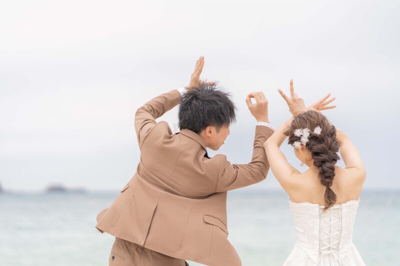 空に描く”LOVE”