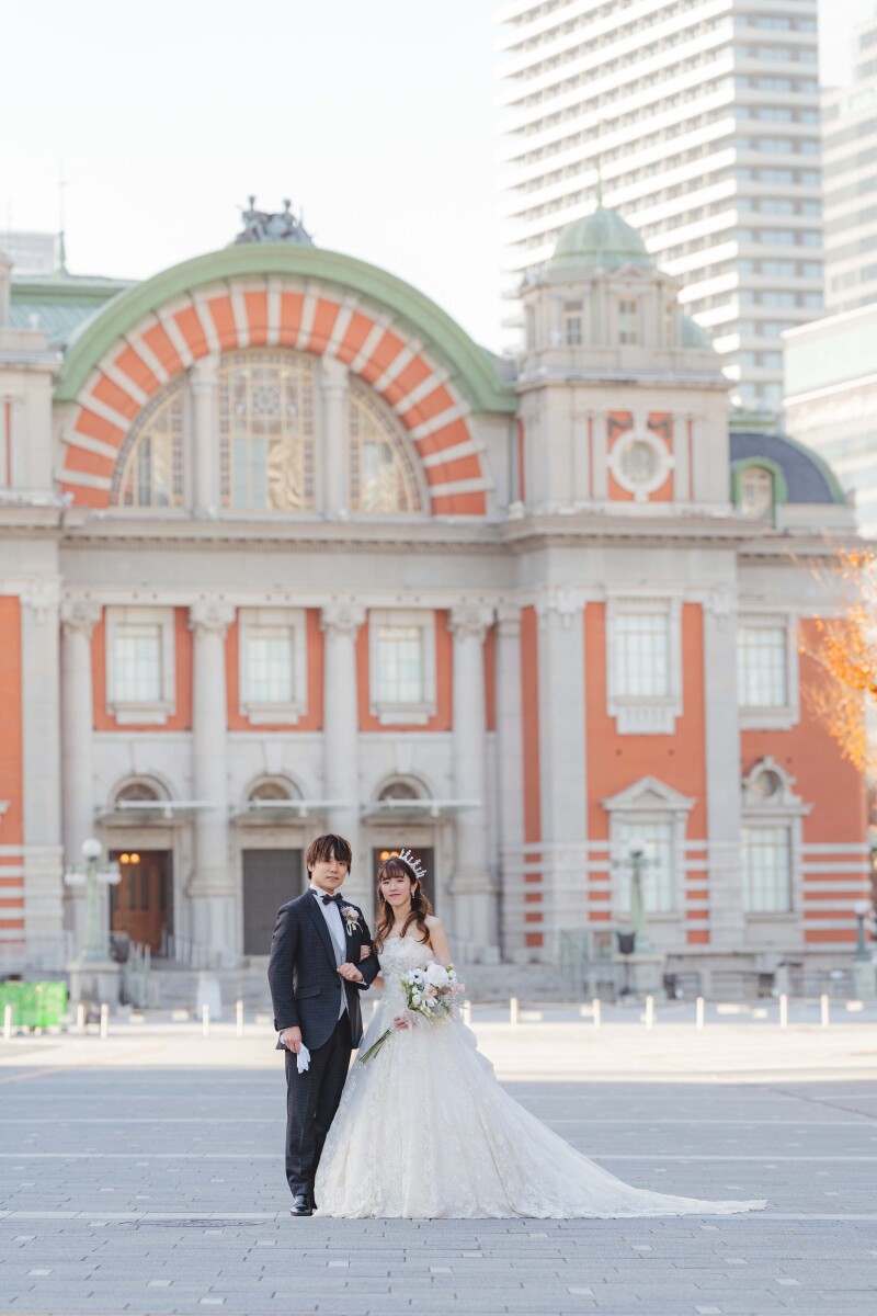 建物を活かしての一枚!