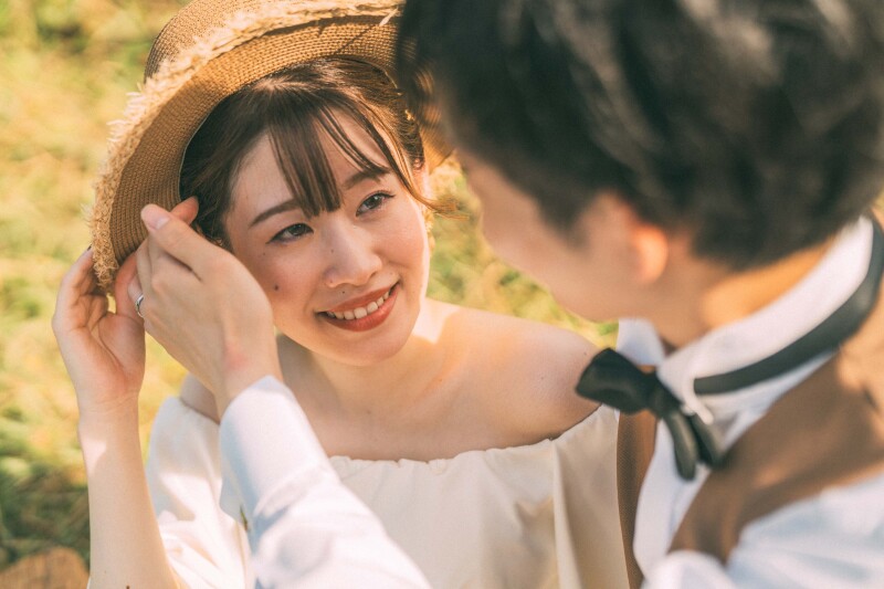 素敵な表情もしっかりと記録に