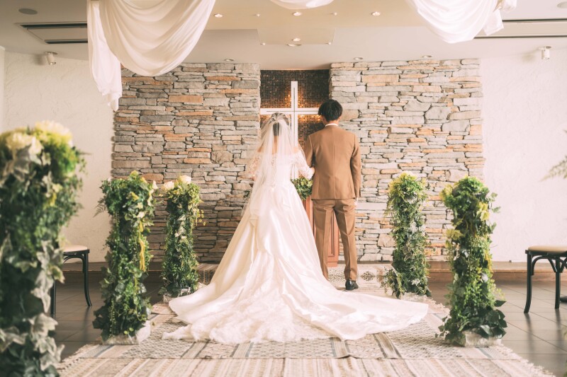 チャペルでのフォト♪