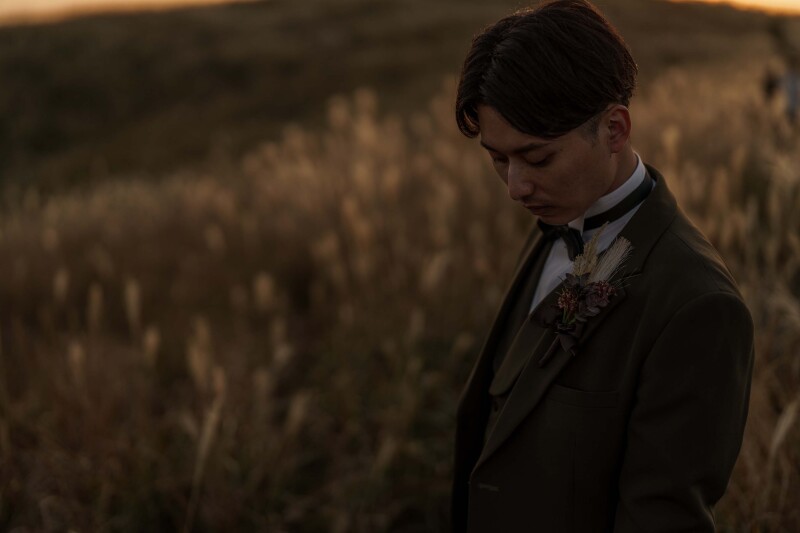 新郎さまのソロショット