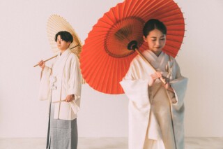 シンプル可愛い和装スタジオ
