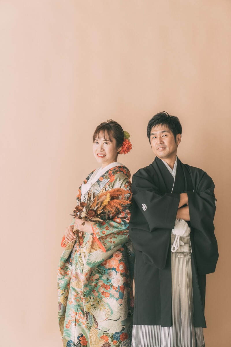 和装の撮影からスタート✷