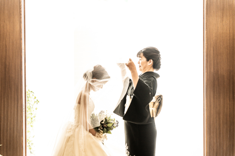 母と娘の儀式～ベールダウン～