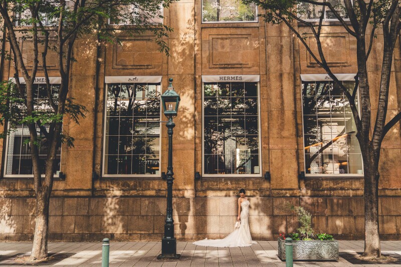 新婦さまのソロショット