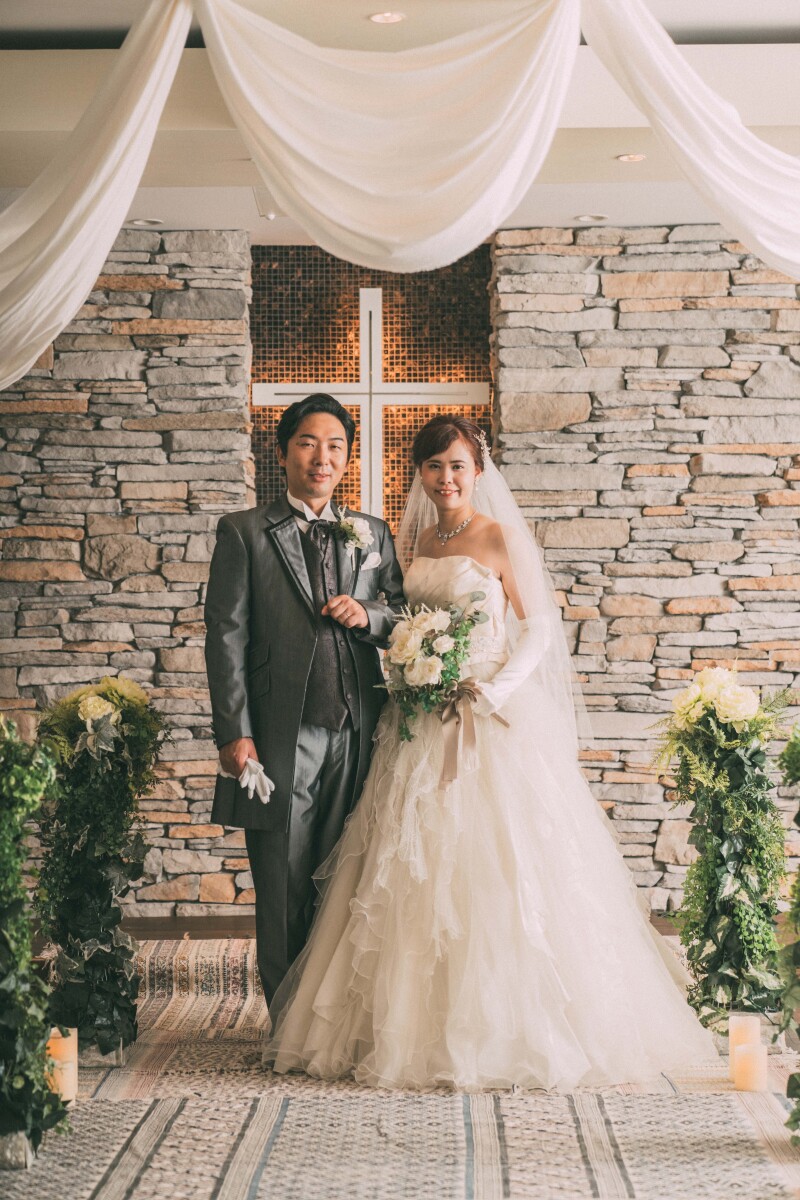 チャペルでの撮影も