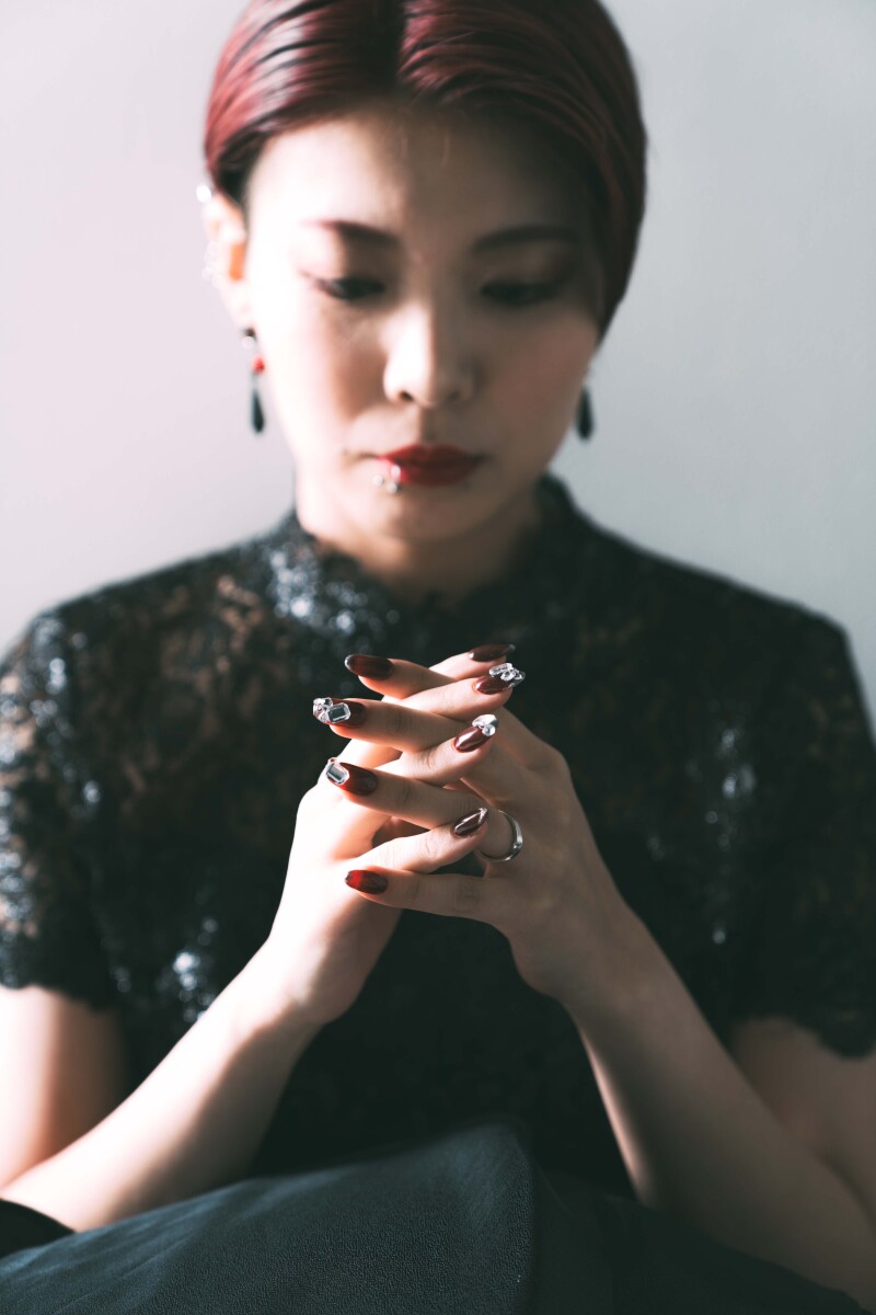 こだわりのネイルも◎