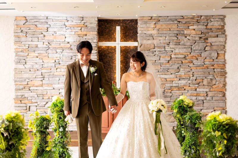 まずはチャペルから