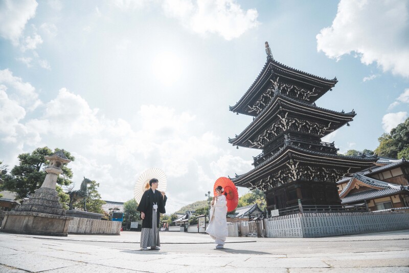 建物と一緒に♪