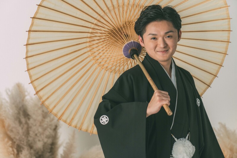 新郎さまのソロショット