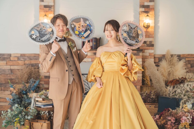 愛猫の写真を使って推し活☆