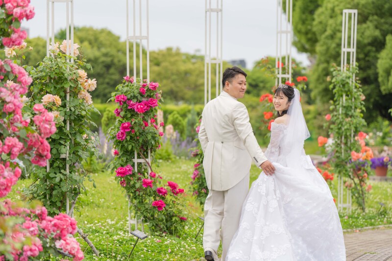 振り返りショット