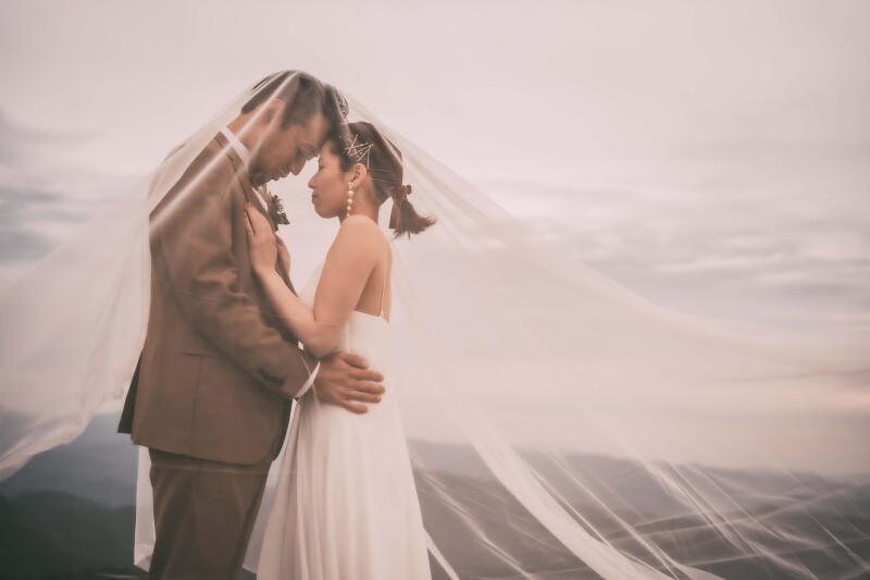 ベールを使って