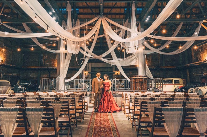 スケール感のあるセレモニーフォト