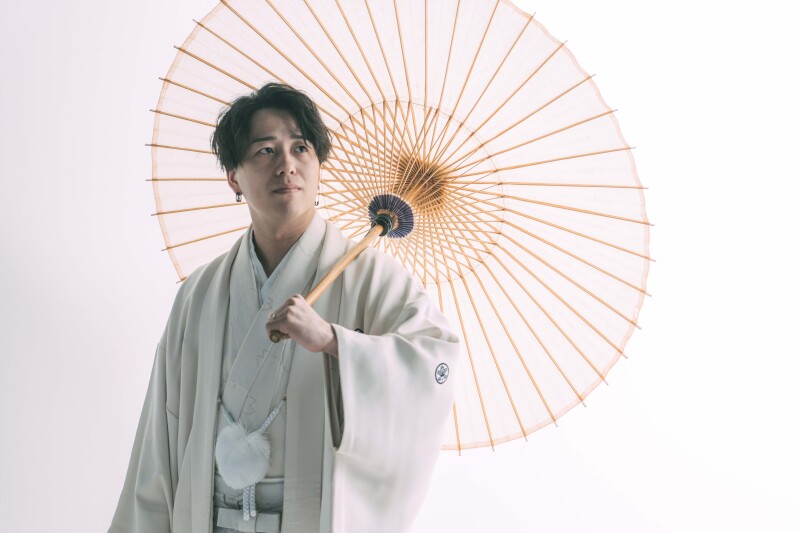 白紋付の爽やかさ