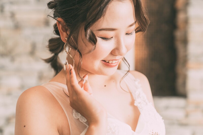 新婦さまソロショット