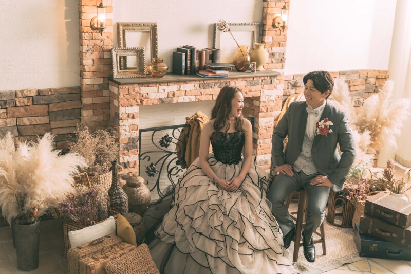 自然体な表情で