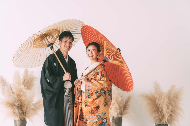 和装撮影からスタート♪