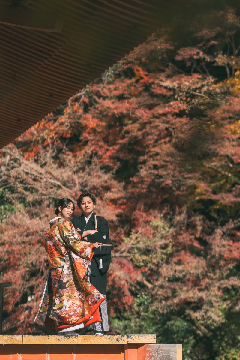 由緒あるお寺でのロケーション撮影