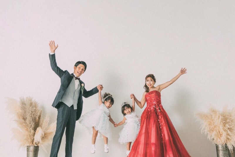 カラードレスにお色替え✦