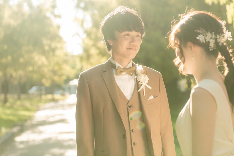 やわらかな夕日が差し込む1枚