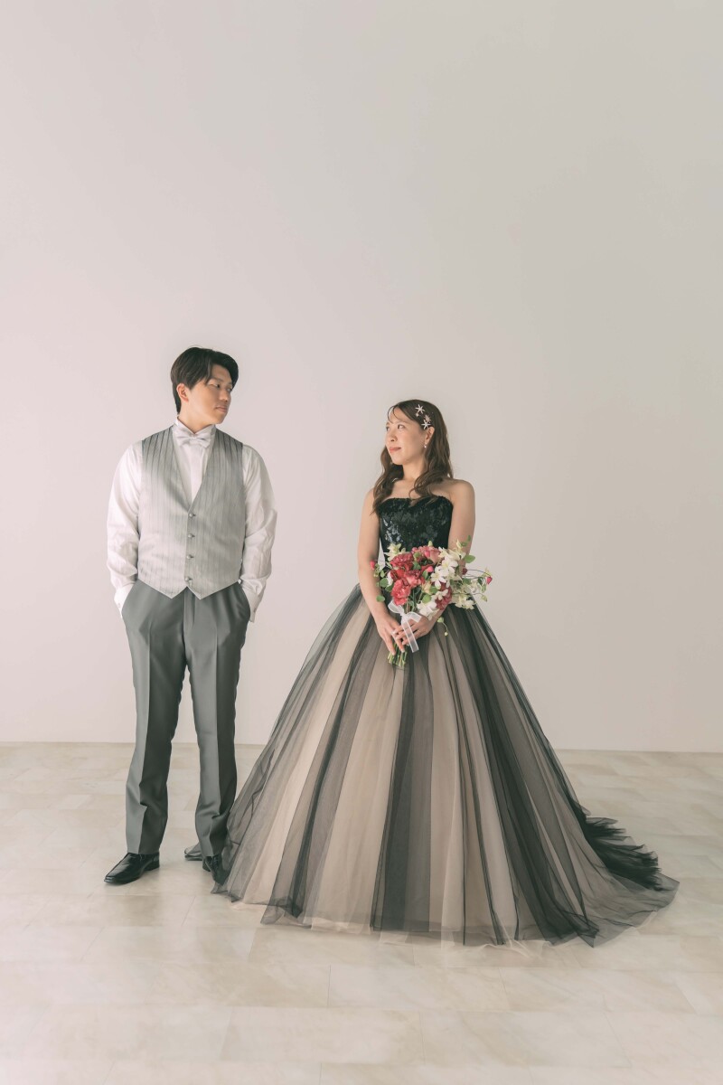 同じドレスで印象チェンジ!