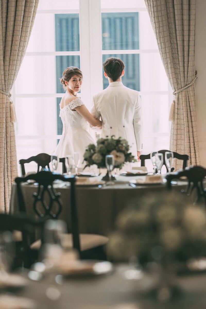 バンケットでの撮影は