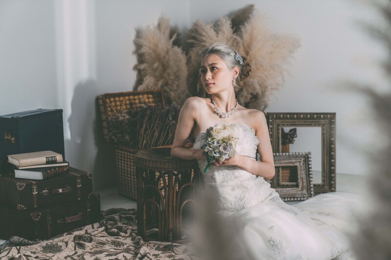 新婦さまのソロショット