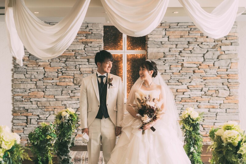 洋装×チャペルフォト