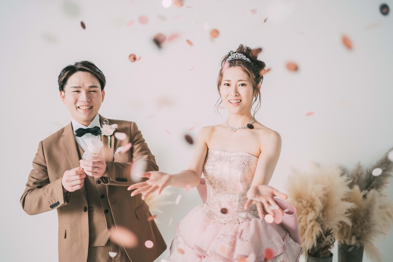 コンフェッティを使って