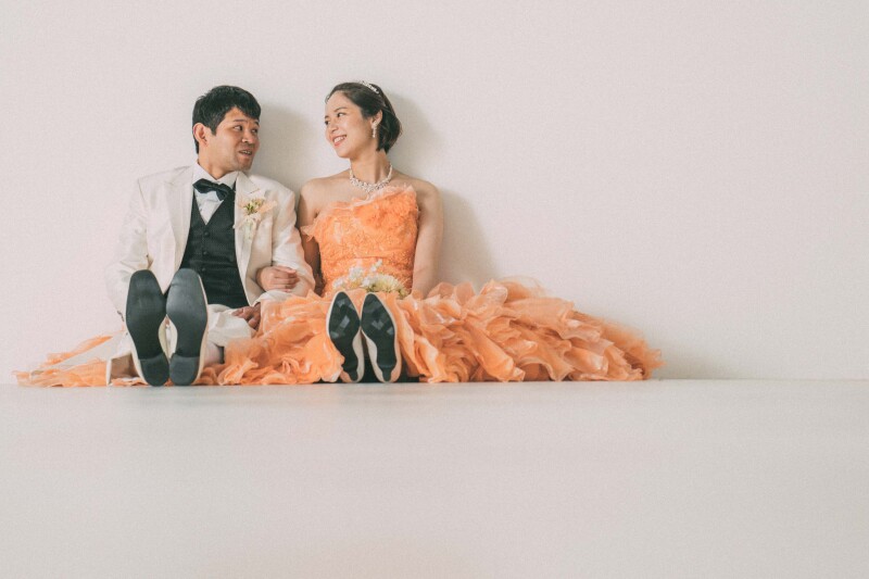 お座りショット♡