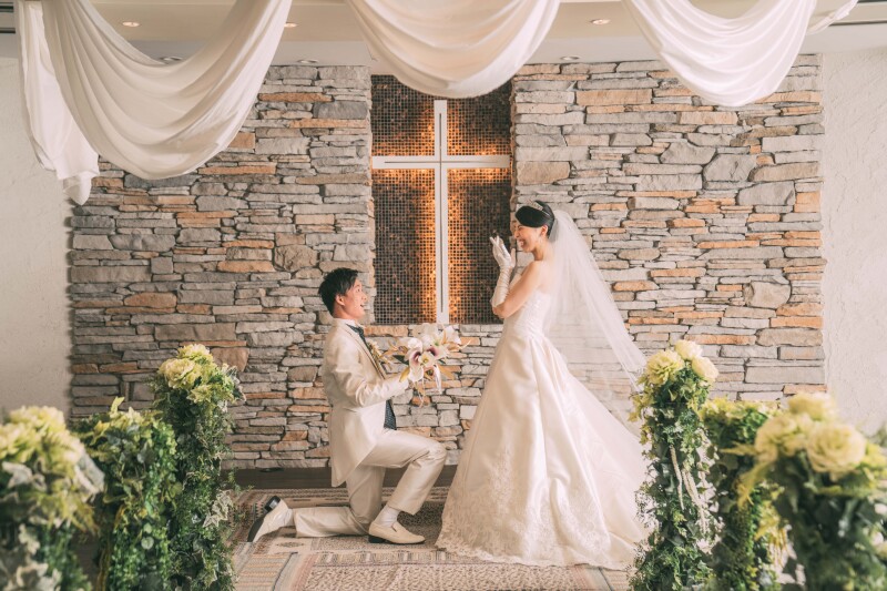 アレンジ自在なおふたりだけのウェディングフォト