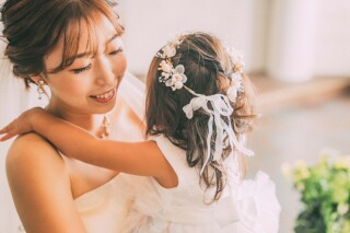 お子様ヘアセット