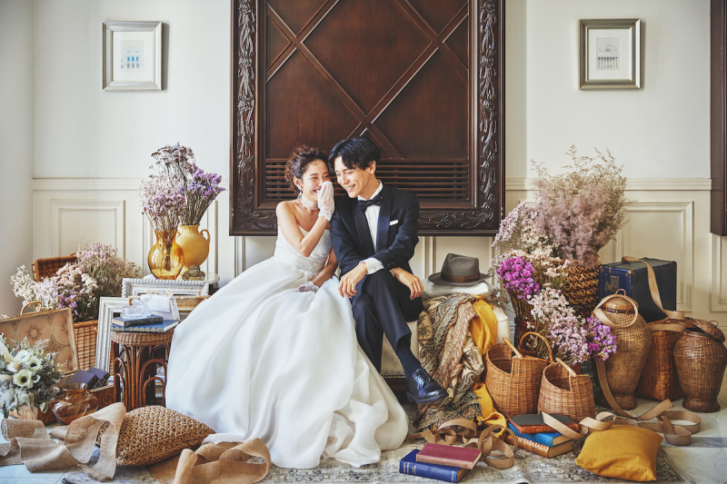 お花に囲まれて内緒話✷