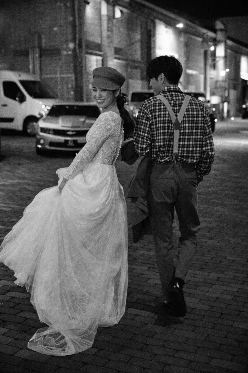 あえてのモノクロ写真が映える