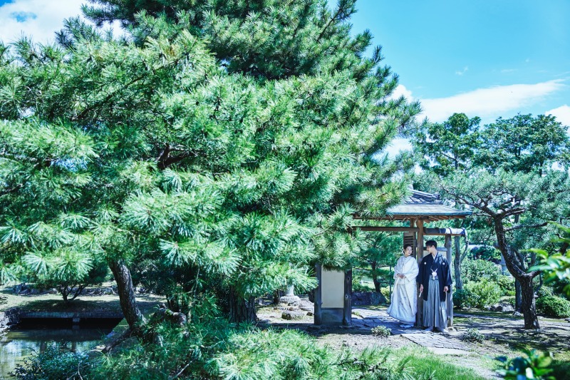 Studio Noi＜ノイ＞_庭園で撮影できる