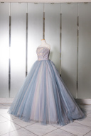 カラードレス【LA0070(Bu)】