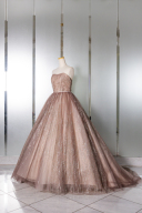 カラードレス【Fi42(グレージュ)】