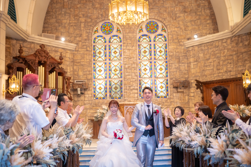 祝福に包まれて