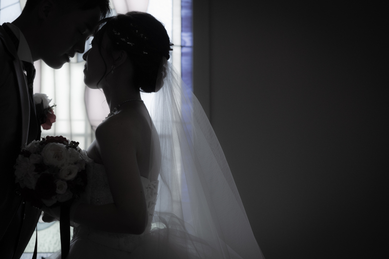 素敵なシルエット撮影も・・・♡