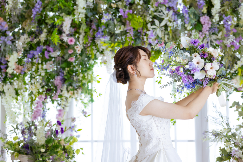 *結婚式場で本番さながらの撮影を*チャペルフォトプラン 洋装1着【ベルヴィ郡山館】