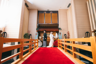 ＊結婚式場で本番さながらの撮影を＊神殿フォトプラン【ベルヴィ郡山館】