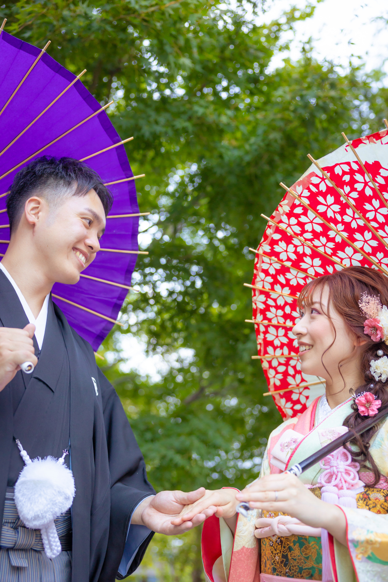 *結婚式場で本番さながらの撮影を*ファミリーフォトプラン(アルバム付き) 和装1着【ベルヴィ郡山館】