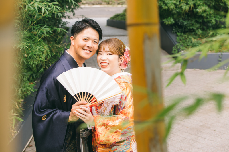＊結婚式場で本番さながらの撮影を＊神殿フォトプラン【ベルヴィ郡山館】