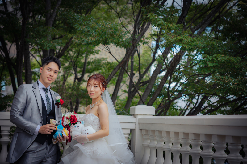 *結婚式場で本番さながらの撮影を*ファミリーフォトプラン(アルバム付き) 洋装1着【ベルヴィ郡山館】
