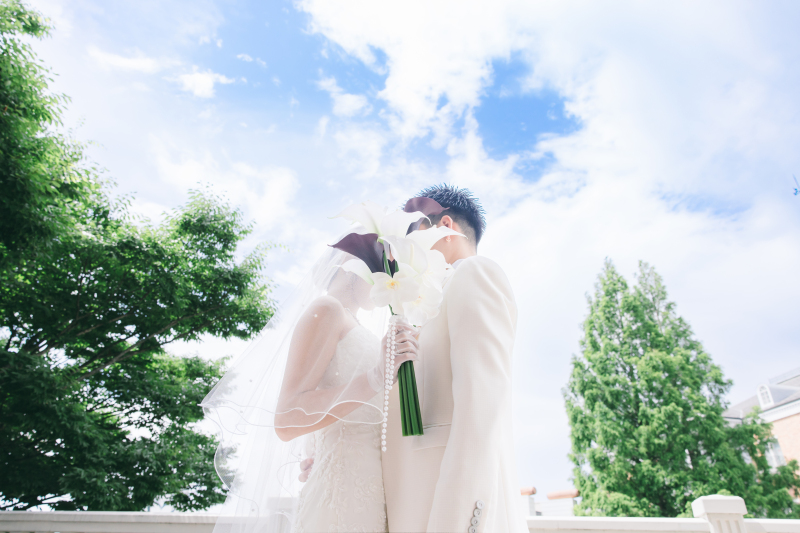 ＊結婚式場で本番さながらの撮影を＊チャペルフォトプラン　洋装1着【ベルヴィ郡山館】