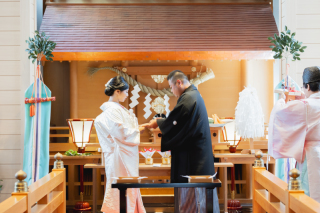 ＊結婚式場で本番さながらの撮影を＊ファミリーフォトプラン（アルバム付き）　和装1着【ベルヴィ郡山館】