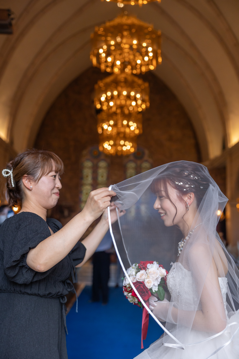 *結婚式場で本番さながらの撮影を*ファミリーフォトプラン(アルバム付き) 洋装1着【ベルヴィ郡山館】